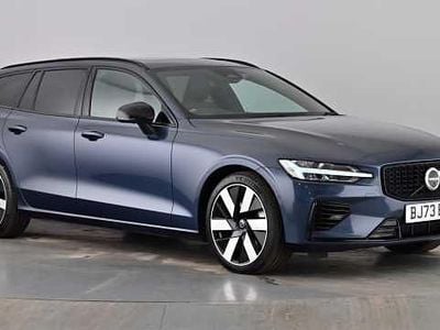 Used Volvo V60 Ultimate 455 HP (334 kW) 2023 Denim blue Estate