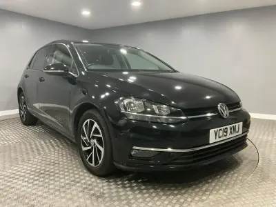 Used VW Golf VII Match 115 HP (84 kW) 2019 Black Hatchback