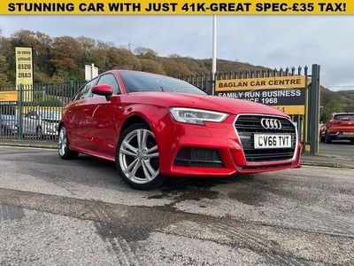 Used Audi A3 S-Line 2016 Red Hatchback