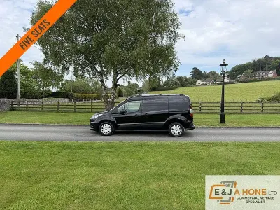 Used Ford Transit Trend 100 HP (73 kW) 2023 Black Van
