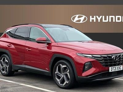 Red Used 2021 Hyundai Tucson Ultimate SUV | £18,094 (A bit pricey)