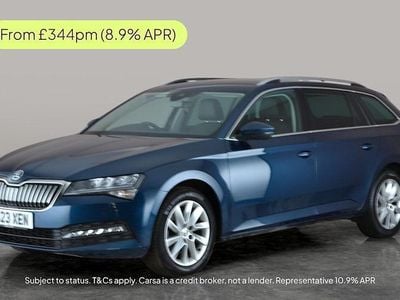 Blue Used 2023 Skoda Superb SE Technology Estate | £20,101 (Good price)