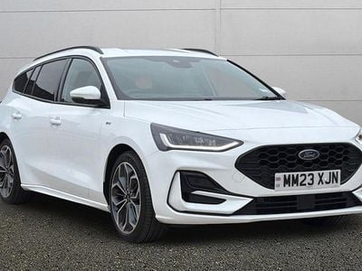 Used Ford Focus ST-Line X 155 HP (114 kW) 2023 White Estate