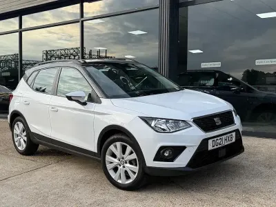 Used Seat Arona SE Technology 95 HP (69 kW) 2021 White SUV