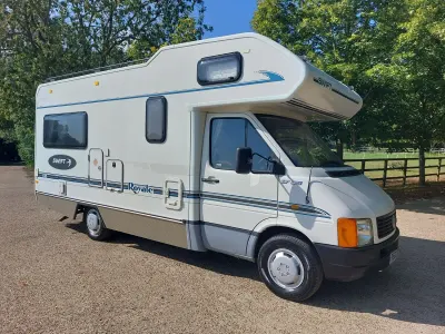 Used VW LT 75 HP (55 kW) 1998 White Cabriolet