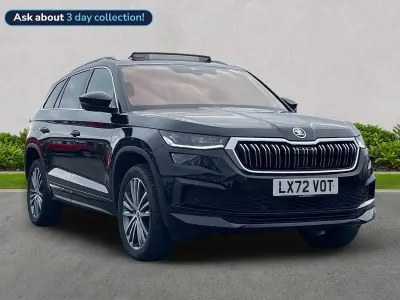 Used Skoda Kodiaq LAURIN & KLEMENT 150 HP (110 kW) 2022 Black SUV