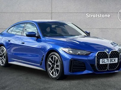 Used BMW 420 Gran Coupé M Sport 187 HP (137 kW) 2021 Blue Coupe