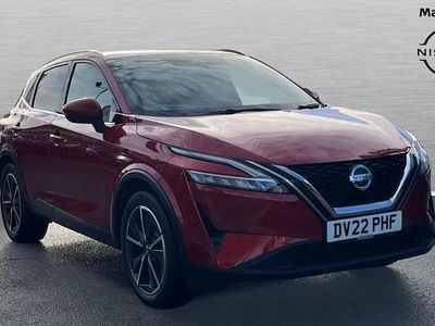 Red Used 2022 Nissan Qashqai Tekna SUV | £18,169 (Fair price)