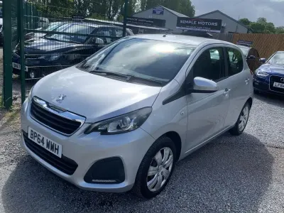 Używany Peugeot 108 Active 68 KM (50 kW) 2015 Srebrny Hatchback