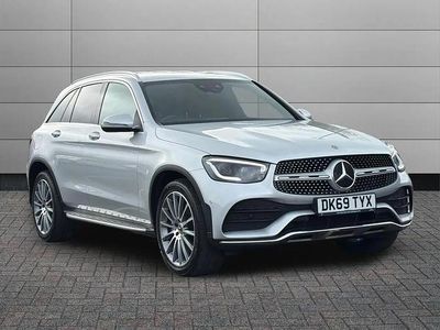 Used Mercedes GLC220 AMG Line Premium 191 HP (140 kW) 2019 Silver SUV