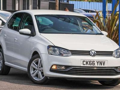 White Used 2017 VW Polo Match Hatchback | £11,491 (Fair price)