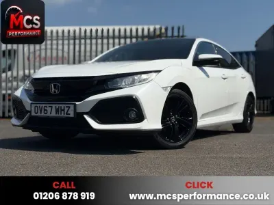 Used Honda Civic EX 129 HP (94 kW) 2017 White Hatchback