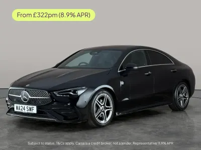 Used Mercedes CLA180 Executive 136 HP (100 kW) 2024 Black Coupe