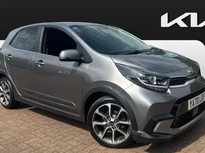 Used Kia Picanto X-Line 67 HP (49 kW) 2021 Grey Hatchback