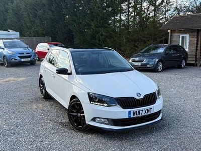 Used Skoda Fabia Monte Carlo 110 HP (80 kW) 2017 White Hatchback