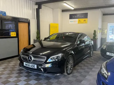 Used Mercedes CLS220 AMG line 2016 Black Coupe