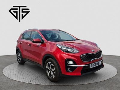 Used Kia Sportage 136 HP (100 kW) 2020 Red SUV