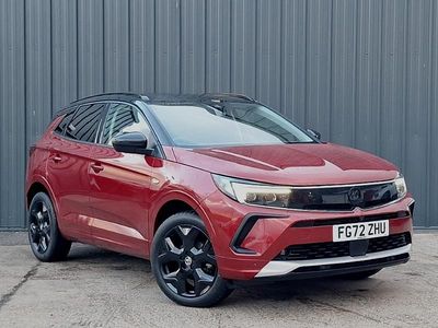 Used Vauxhall Grandland X Ultimate 130 HP (95 kW) 2022 Red SUV