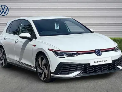 Used VW Golf VIII GTI Clubsport 300 HP (220 kW) 2022 White Hatchback