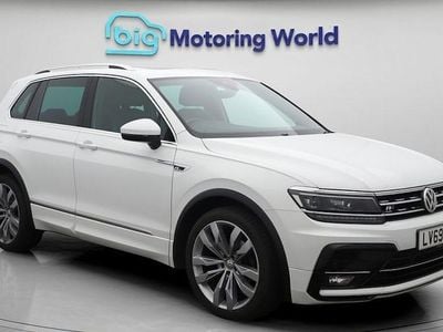 Used VW Tiguan R-line 150 HP (110 kW) 2018 White SUV