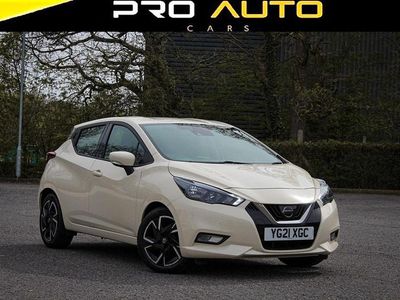 Used Nissan Micra Acenta 2021 White Hatchback