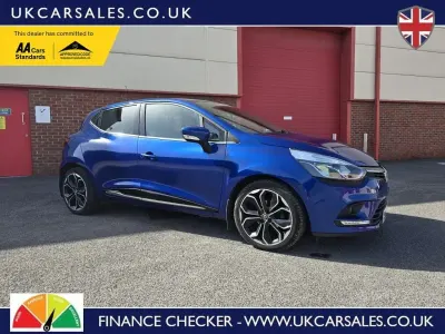 Used Renault Clio Iconic 90 HP (66 kW) 2018 Blue Hatchback