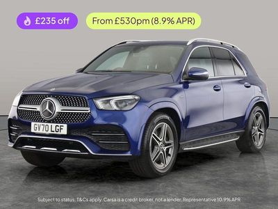 Used Mercedes GLE350 AMG Line Premium 320 HP (235 kW) 2020 Blue Estate