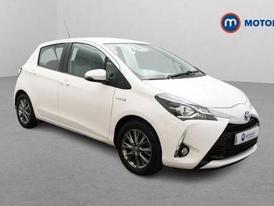 White Used 2020 Toyota Yaris Hybrid Hatchback | £14,249 (Good price)