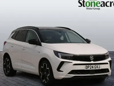 Used Vauxhall Grandland X Ultimate 224 HP (164 kW) 2024 White SUV