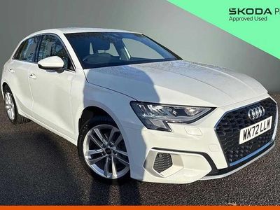 White Used 2022 Audi A3 Sport Hatchback | £18,995 (Fair price)