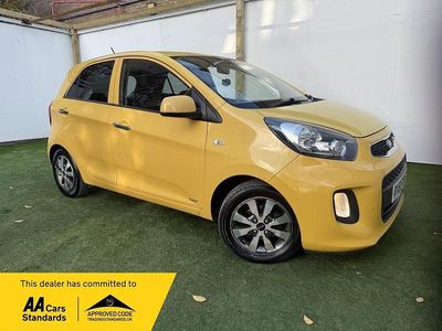 Yellow Used 2015 Kia Picanto Hatchback | £3,395 (Fair price)