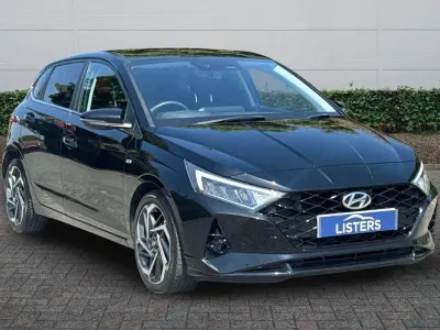 Used Hyundai i20 Premium 2021 Black Hatchback
