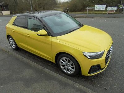Used Audi A1 Sportback Sport 2018 Yellow Hatchback