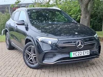 Used Mercedes EQA300 AMG line 167 kW (228 HP) 2022 Black SUV