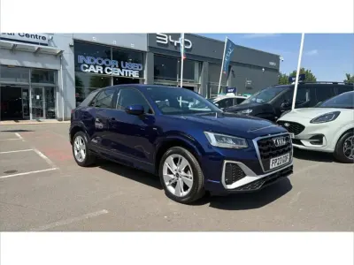 Used Audi Q2 S-Line 147 HP (108 kW) 2023 Blue SUV