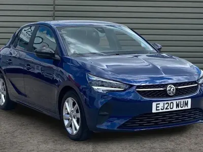 Used Vauxhall Corsa S 101 HP (74 kW) 2020 Blue Hatchback