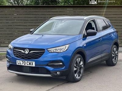 Used Vauxhall Grandland X S 130 HP (95 kW) 2020 Blue SUV