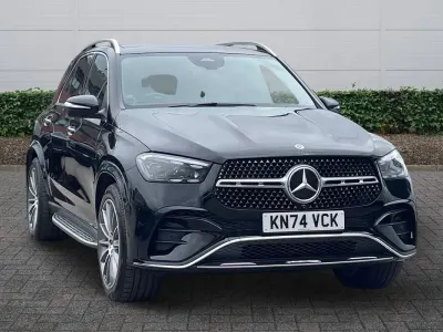 Used Mercedes GLE450 AMG AMG line 2024 Obsidian black metallic SUV