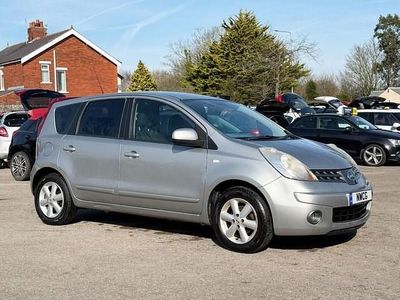 Used Nissan Note Acenta 88 HP (64 kW) 2008 Silver MPV