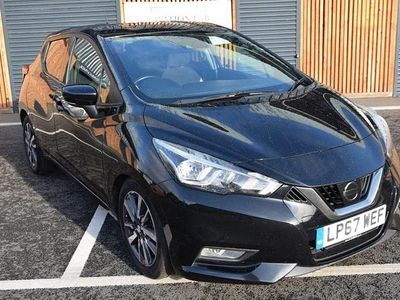 Black Used 2018 Nissan Micra N-Connecta Hatchback | £5,475 (Fair price)