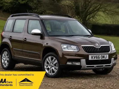 Used Skoda Yeti SE L 150 HP (110 kW) 2016 Brown SUV