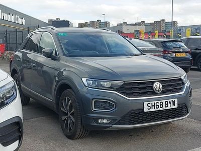 Used VW T-Roc SEL 115 HP (84 kW) 2018 Grey SUV