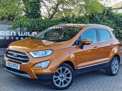 Usado Ford Ecosport Titanium 100 HP (73 kW) 2018 Laranja SUV