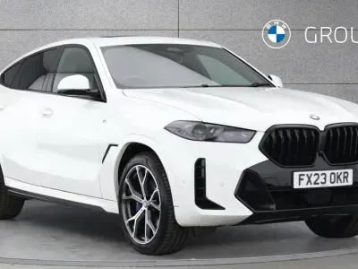 Used BMW X6 M Sport 376 HP (276 kW) 2023 White SUV