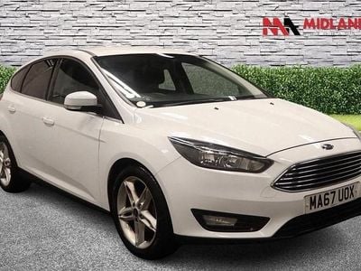 White Used 2017 Ford Focus Zetec Hatchback | £5,500 (Fair price)