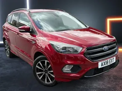 Used Ford Kuga ST-Line 120 HP (88 kW) 2018 Red SUV