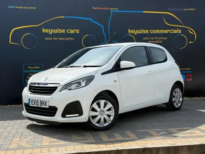 Used Peugeot 108 Active 68 HP (50 kW) 2015 White Hatchback