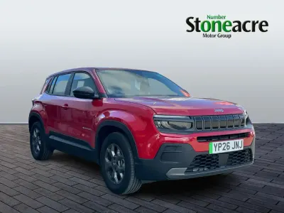 New Jeep Avenger Longitude 114 kW (156 HP) 2026 Red SUV
