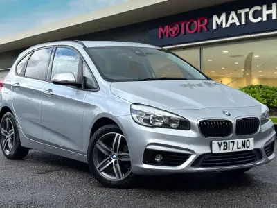 Usado BMW 216 Active Tourer Sport Line 2017 Plateado Monovolumen
