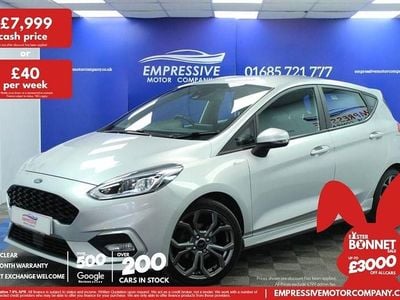Used Ford Fiesta ST-Line 100 HP (73 kW) 2019 Silver Hatchback
